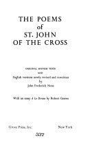 The poems of St. John of the Cross /