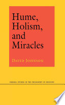 Hume, holism, and miracles /