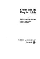 France and the Dreyfus affair /