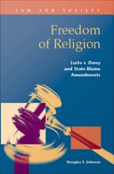 Freedom of religion Locke v. Davey and state Blaine Amendments /