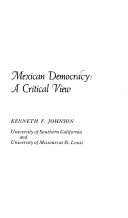 Mexican democracy: a critical view /