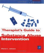 Therapist's guide to substance abuse intervention /