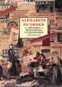 Alphabets to order : the literature of nineteenth-century typefounders' specimens /