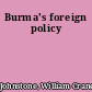 Burma's foreign policy