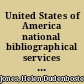 United States of America national bibliographical services and related activities in 1965-1967,