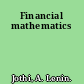 Financial mathematics