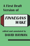 A first-draft version of Finnegans wake /