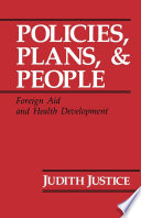 Policies, plans, & people : foreign aid and health development /