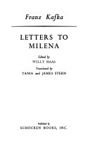 Letters to Milena /