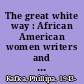 The great white way : African American women writers and American success mythologies /