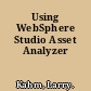 Using WebSphere Studio Asset Analyzer