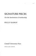 Signature pieces : on the institution of authorship /