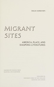 Migrant sites : America, place, and diaspora literatures /