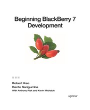 Beginning Blackberry 7 development
