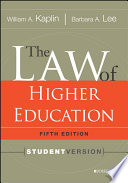 The law of higher education : student version /