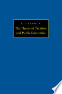 The theory of taxation and public economics