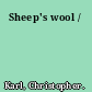 Sheep's wool /