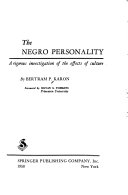 The Negro personality.