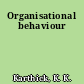 Organisational behaviour