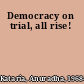 Democracy on trial, all rise!