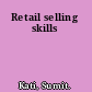Retail selling skills