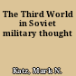 The Third World in Soviet military thought