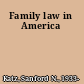 Family law in America