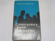 Contemporary Jewish philosophies /