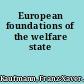 European foundations of the welfare state