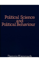 Political science and political behaviour /