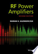 RF power amplifiers /
