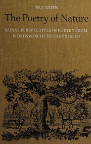 The poetry of nature : rural perspectives in poetry from Wordsworth to the present /