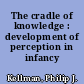 The cradle of knowledge : development of perception in infancy /