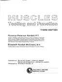 Muscles, testing and function /