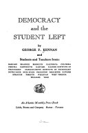 Democracy and the student left /