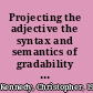 Projecting the adjective the syntax and semantics of gradability and comparison /