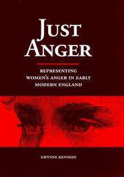 Just anger : representing women's anger in early modern England /