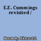 E.E. Cummings revisited /