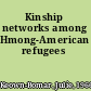 Kinship networks among Hmong-American refugees