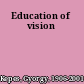 Education of vision