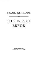 The uses of error /