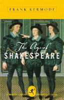 The age of Shakespeare /