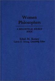 Women philosophers : a bio-critical source book /