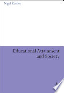 Educational attainment and society