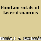 Fundamentals of laser dynamics