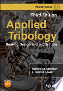 Applied tribology : bearing design and lubrication /