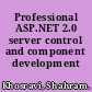 Professional ASP.NET 2.0 server control and component development