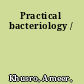 Practical bacteriology /