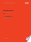 Gadamer for architects