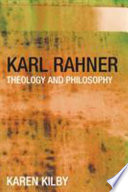 Rahner theology and philosophy /